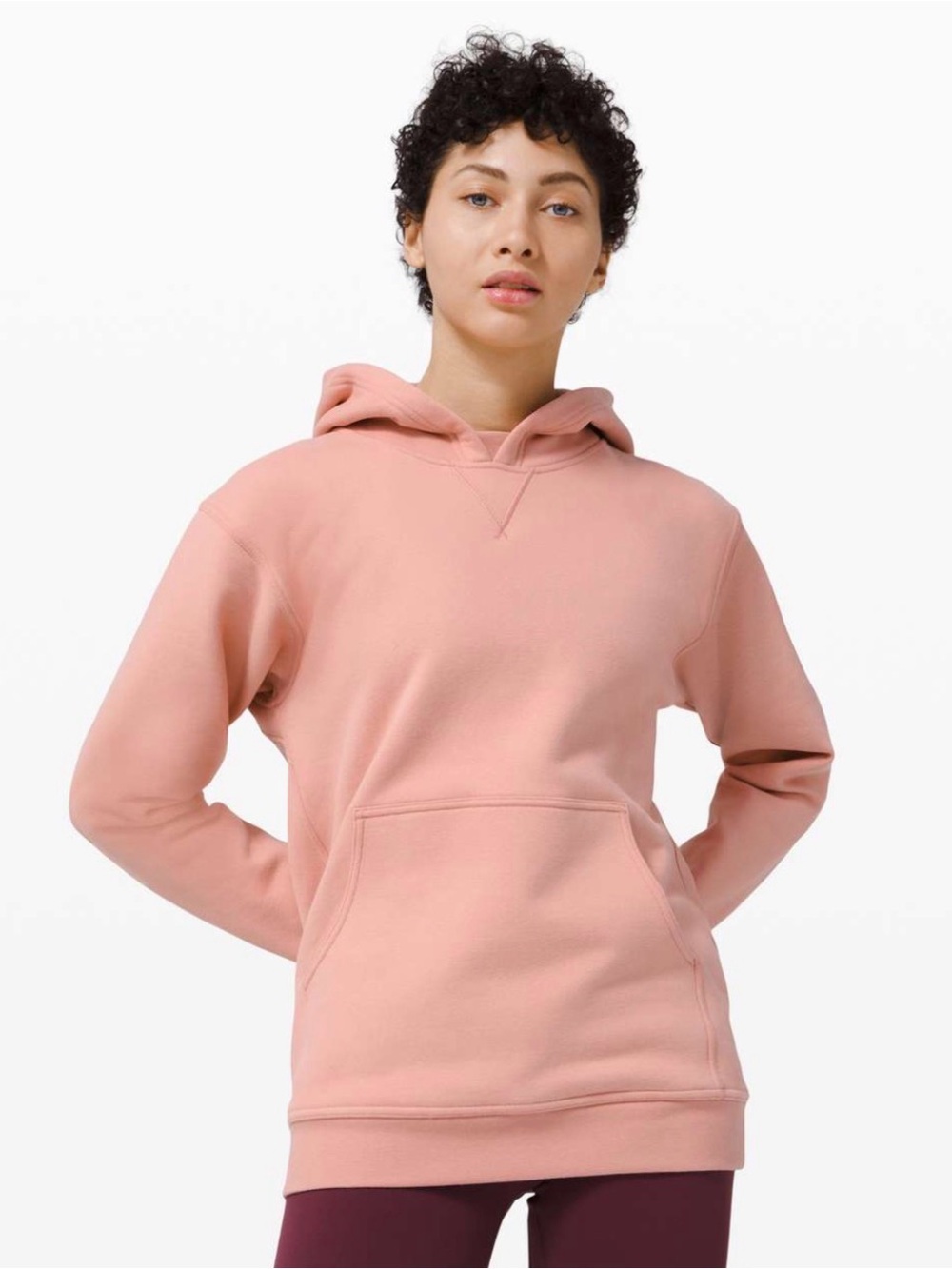 lululemon athletica All Yours Fleece Hoodie in Pink Pastel Size 6